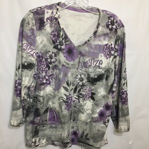 Allison Daley PL 3/4 Sleeve Tee